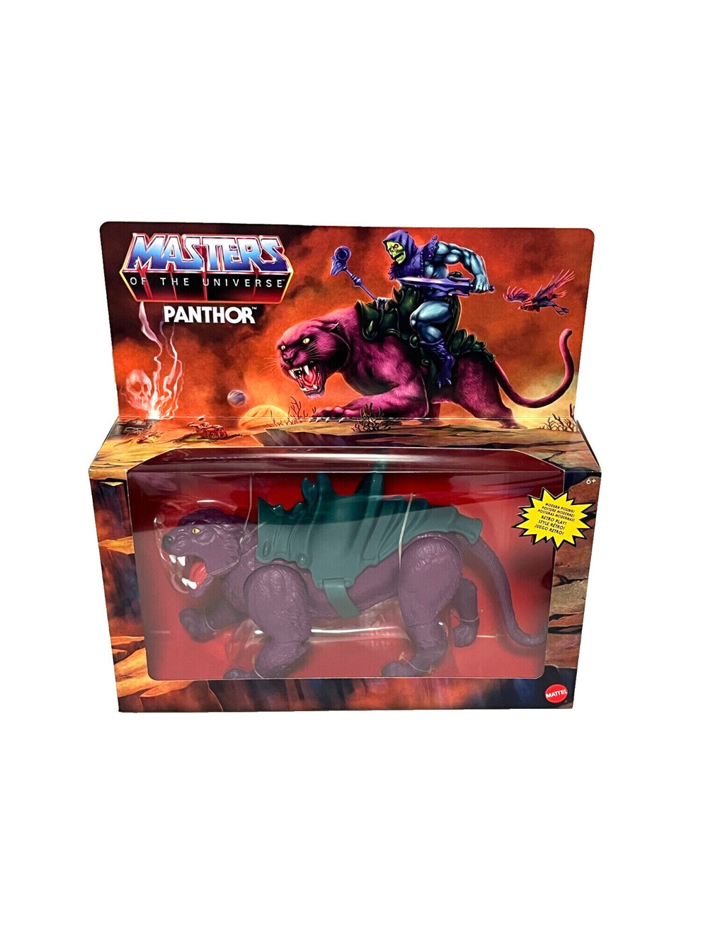 Mattel He-Man MOTU Masters of the Universe Panthor Savage Cat Figure BRAND NEW